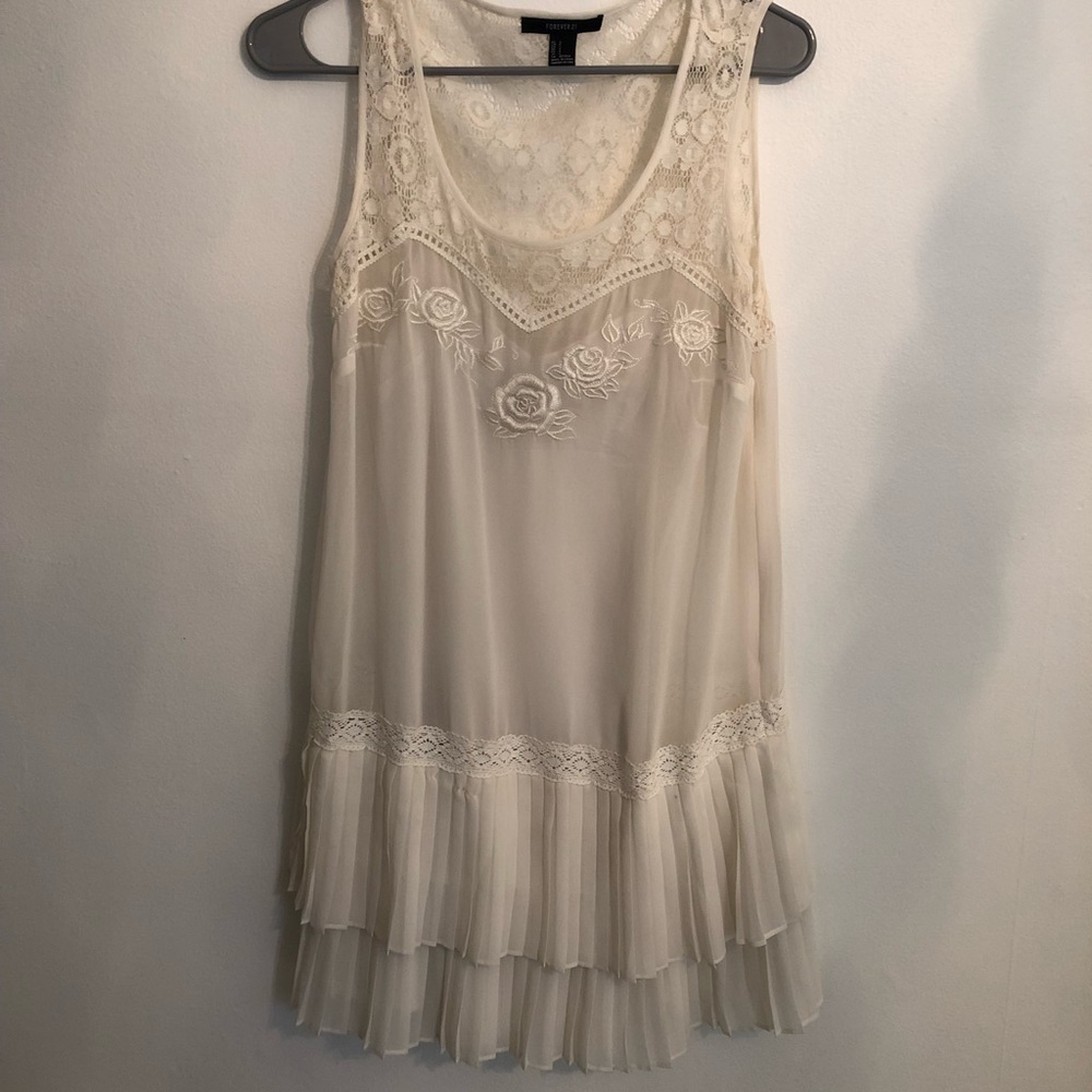 White dress